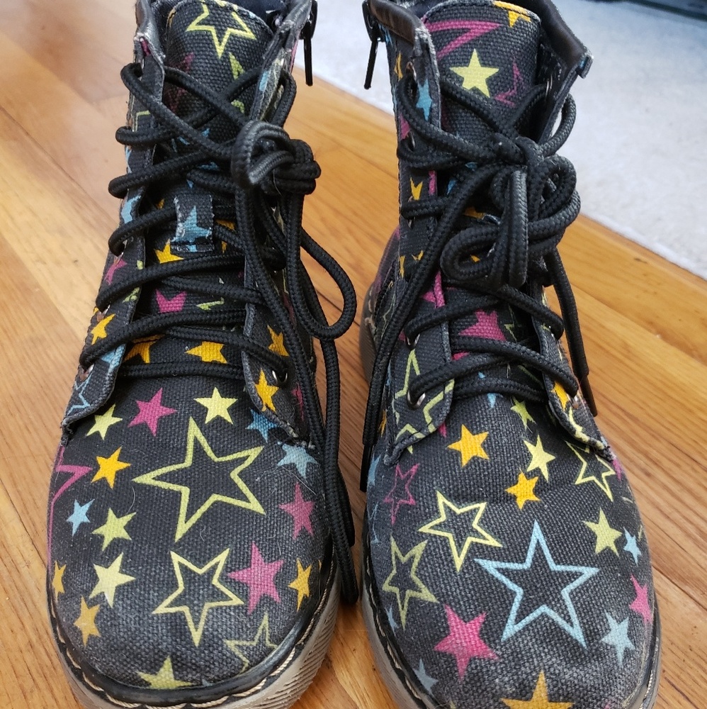 Gently Worn Combat Boots